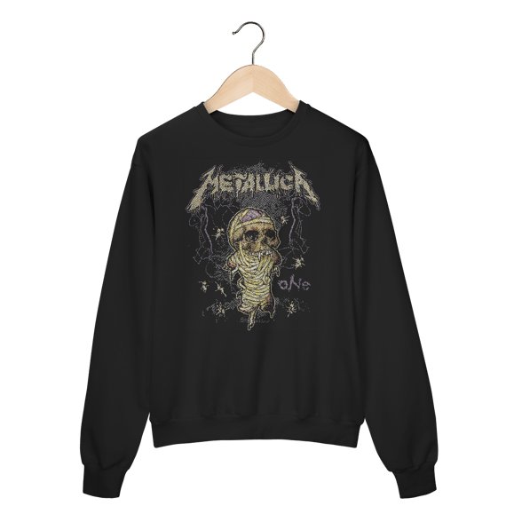 METALLICA - -Moletom Prime Fechado