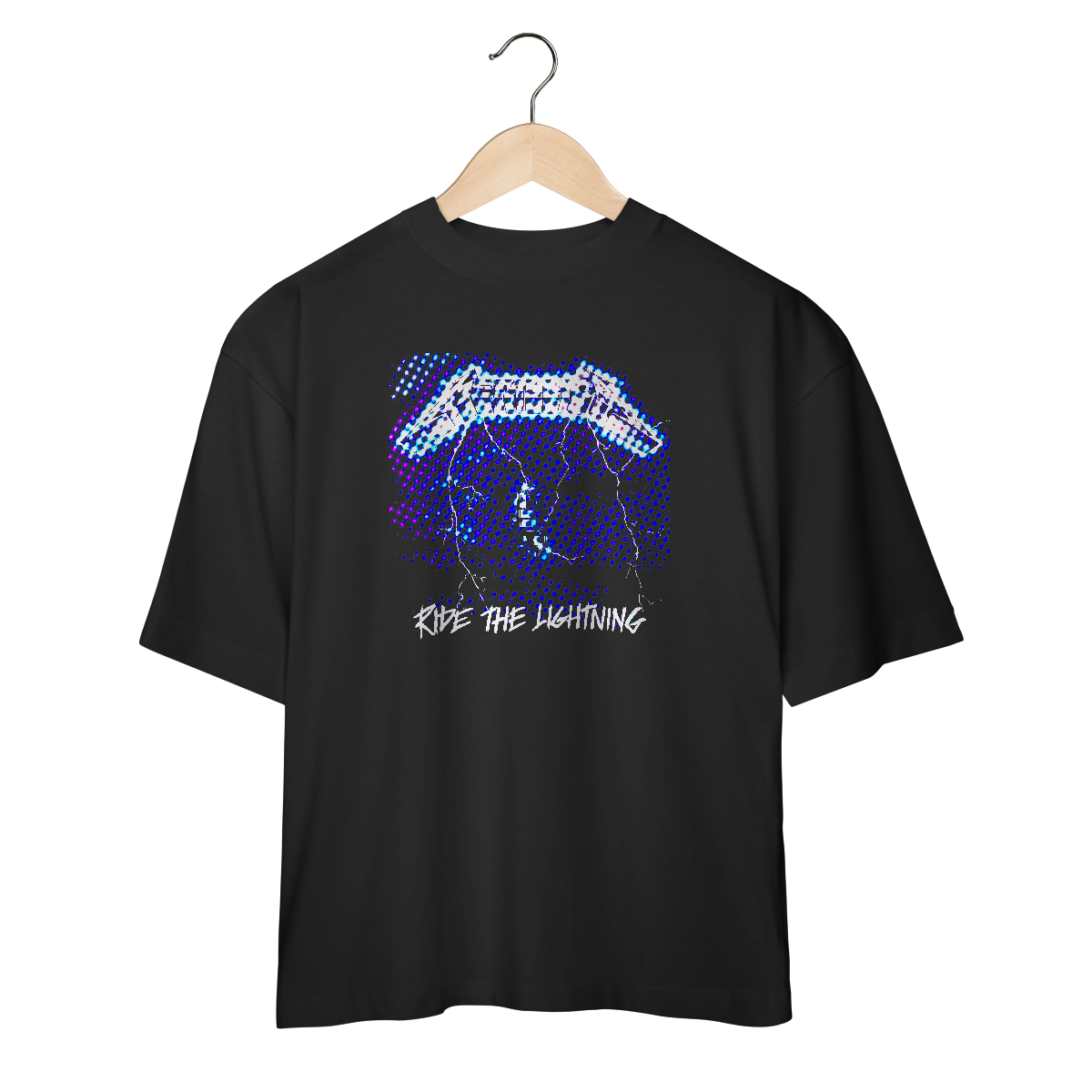 Nome do produto: METALLICA - CAMISETA OVERSIZED