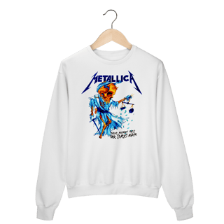 METALLICA - MOLETOM PRIME QUALITY