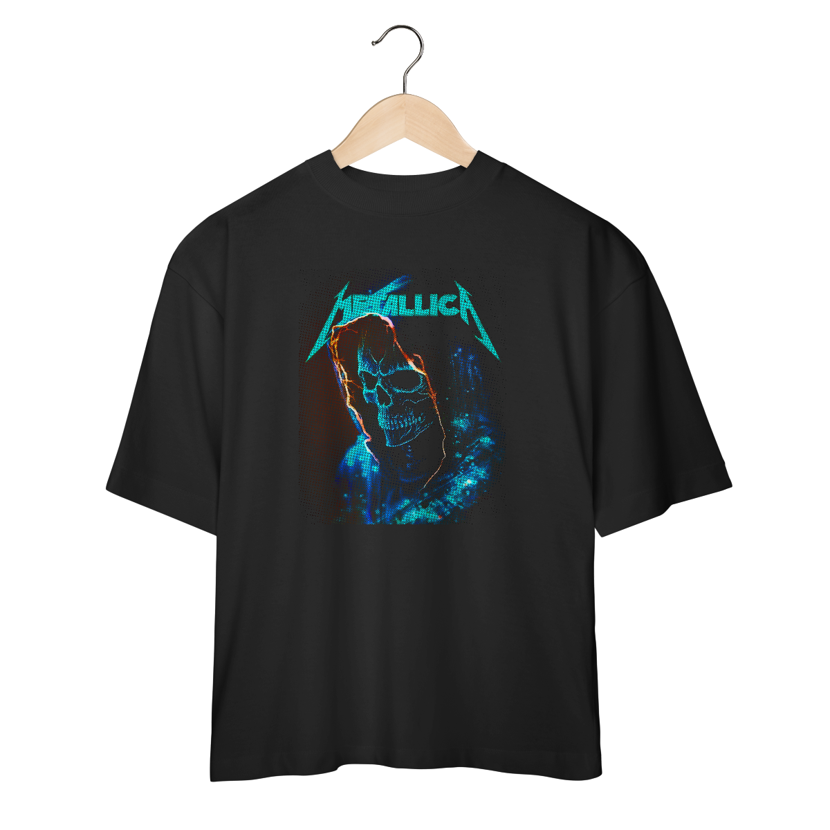 Nome do produto: METALLICA - CAMISETA OVERSIZED
