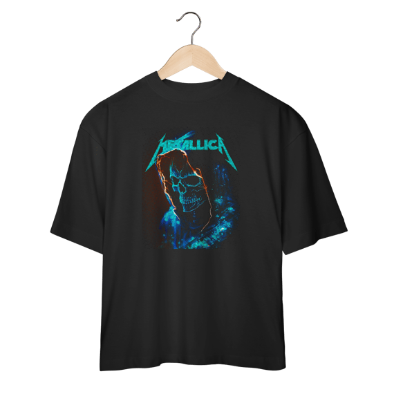 METALLICA - CAMISETA OVERSIZED