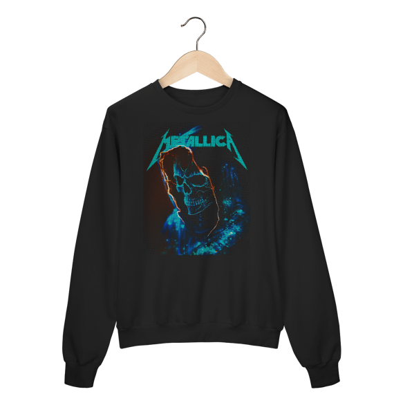 METALLICA - MOLETOM PRIME FECHADO