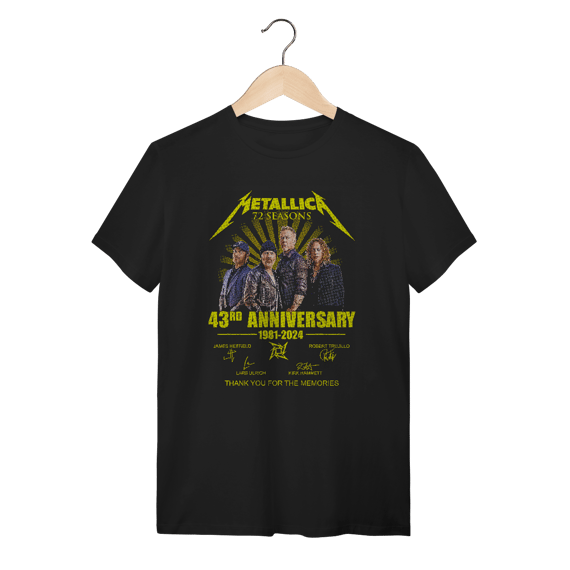 METALLICA - CAMISETA QUALITY