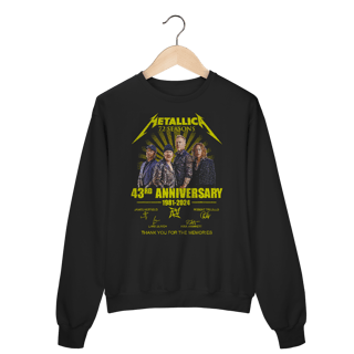METALLICA - MOLETOM PRIME FECHADO