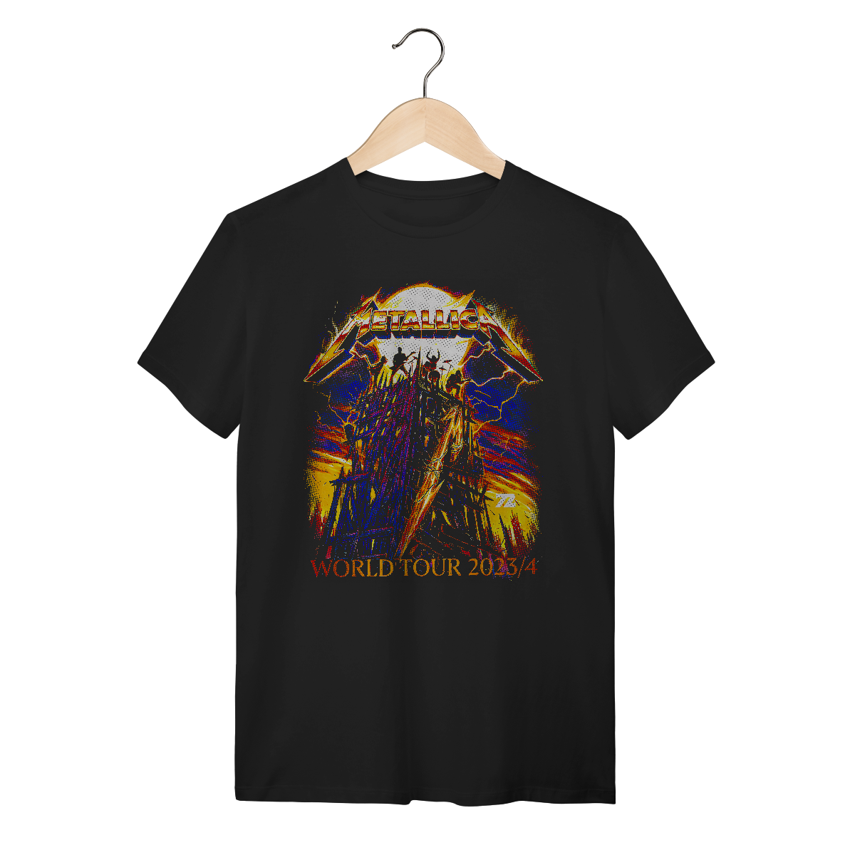 Nome do produto: METALLICA - CAMISETA QUALITY