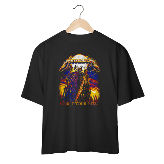 METALLICA - CAMISETA OVERSIZED
