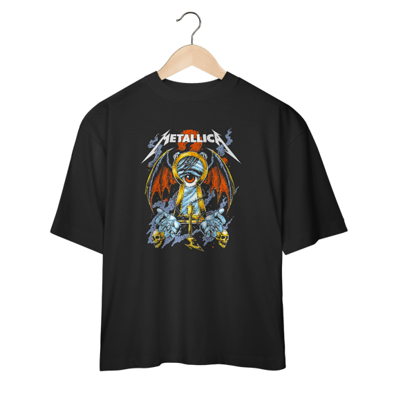 METALLICA - CAMISETA OVERSIZED