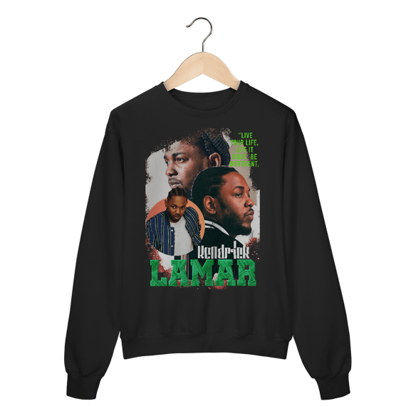 KENDRICK LAMAR - MOLETOM PRIME FECHADO