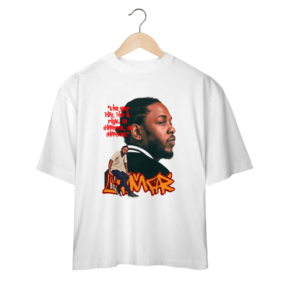 KENDRICK LAMAR - CAMISETA OVERSIZED