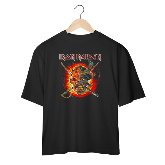 IRON MAIDEN - CAMISETA OVERSIZED