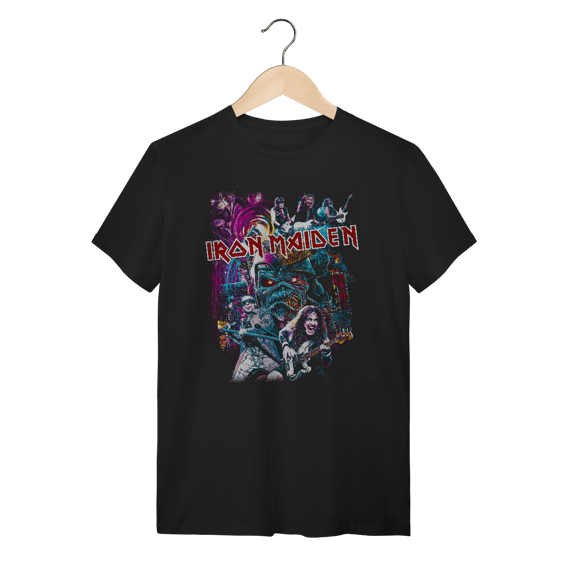 IRON MAIDEN - CAMISETA QUALITY