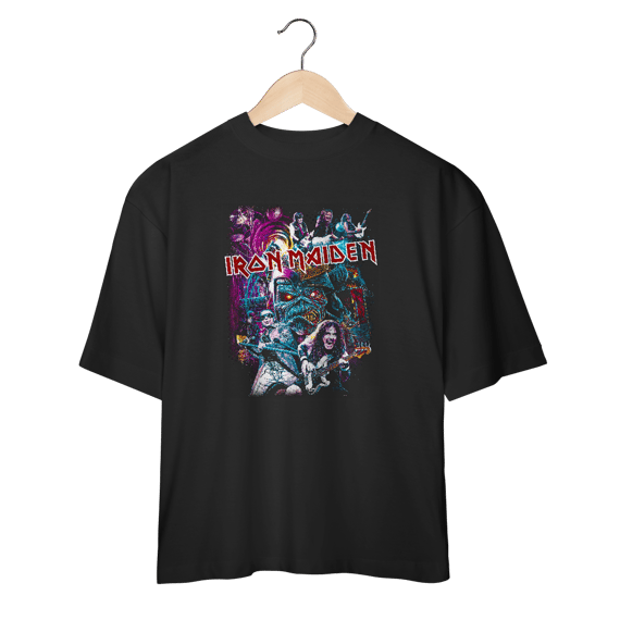 IRON MAIDEN - CAMISETA OVERSIZED