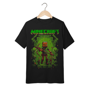 MINECRAFT - CAMISETA INFANTIL QUALITY 10 A 14