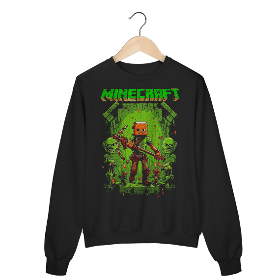 MINECRAFT - MOLETOM PRIME FECHADO
