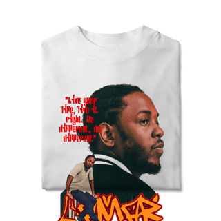 Nome do produto KENDRICK LAMAR - CAMISETA OVERSIZED