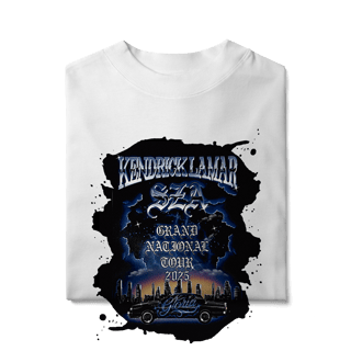 Nome do produto KENDRICK LAMAR - CAMISETA OVERSIZED