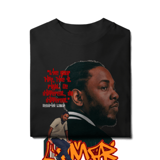 Nome do produto KENDRICK LAMAR - CAMISETA OVERSIZED