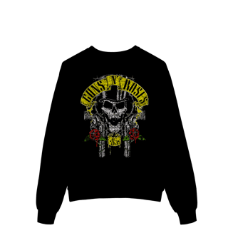 Nome do produto MOLETOM GUNS´N ROSES