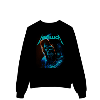 Nome do produto METALLICA - MOLETOM PRIME FECHADO