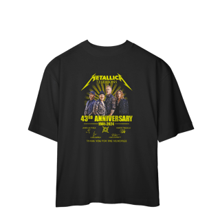 Nome do produto METALLICA - CAMISETA OVERSIZED