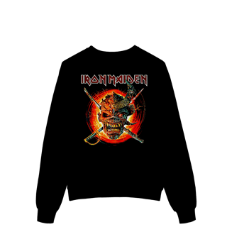Nome do produto IRON MAIDEN - MOLETOM PRIME FECHADO