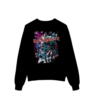 Nome do produto IRON MAIDEN - MOLETOM PRIME FECHADO