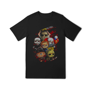 Nome do produto TURMA DO TERROR - CAMISETA QUALITY INFANTIL 10 A 14