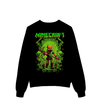 Nome do produto MINECRAFT - MOLETOM PRIME FECHADO