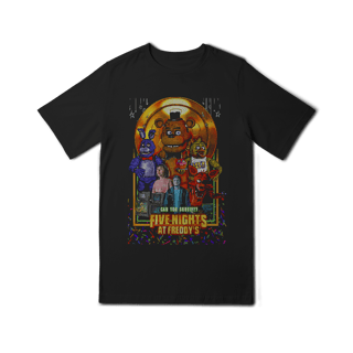 Nome do produto FIVE NIGHTS - CAMISETA INFANTIL QUALITY 10 A 14