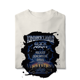 Nome do produto KENDRICK LAMAR - CAMISETA OVERSIZED