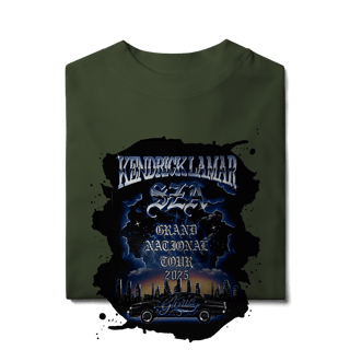 Nome do produto KENDRICK LAMAR - CAMISETA OVERSIZED