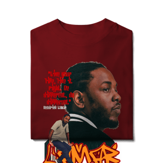 Nome do produto KENDRICK LAMAR - CAMISETA OVERSIZED