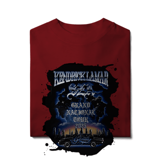 Nome do produto KENDRICK LAMAR - CAMISETA OVERSIZED