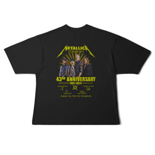 Nome do produto METALLICA - CAMISETA OVERSIZED