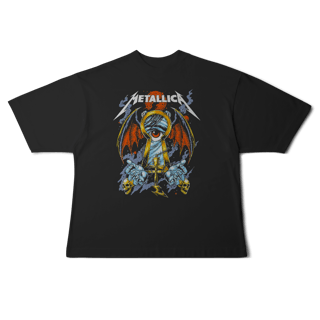 Nome do produto METALLICA - CAMISETA OVERSIZED
