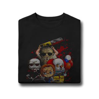 Nome do produto TURMA DO TERROR - CAMISETA QUALITY INFANTIL 10 A 14