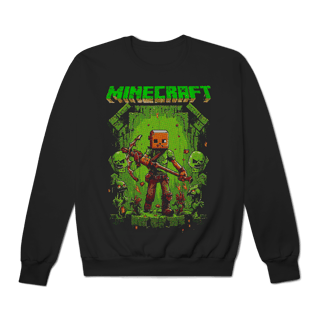 Nome do produto MINECRAFT - MOLETOM PRIME FECHADO