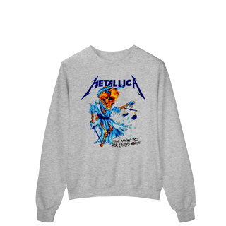 Nome do produto METALLICA - MOLETOM PRIME QUALITY