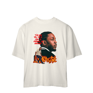 Nome do produto KENDRICK LAMAR - CAMISETA OVERSIZED