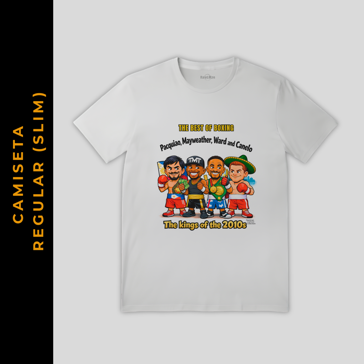 Nome do produto: Slim Cartoon Boxe The Kings of The 2010s