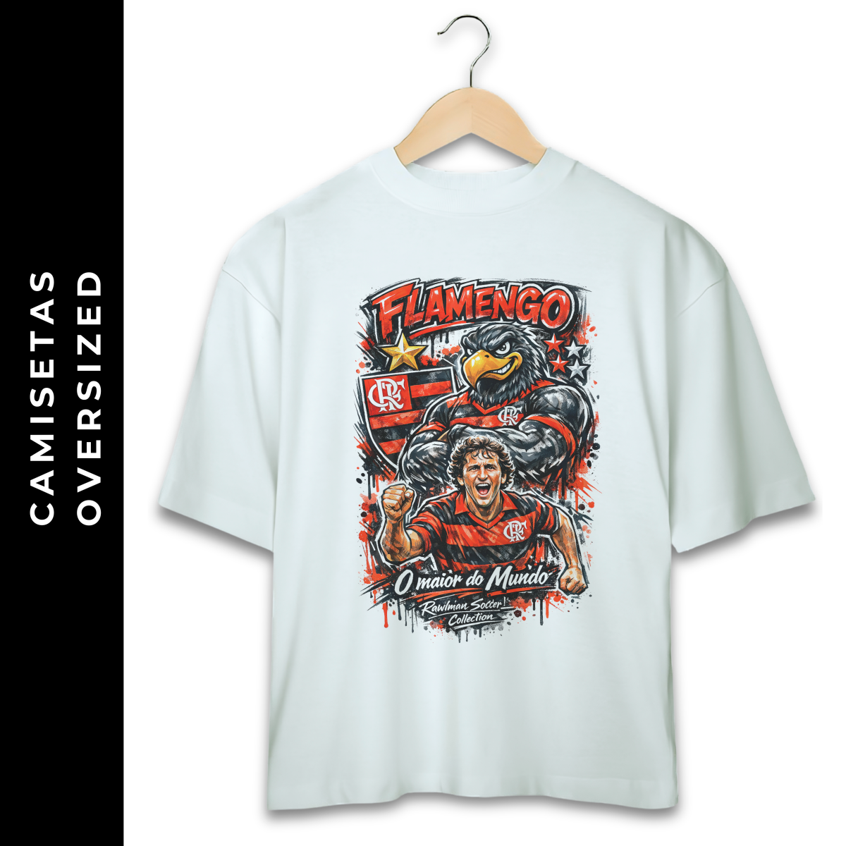 Nome do produto: Oversized Flamengo V