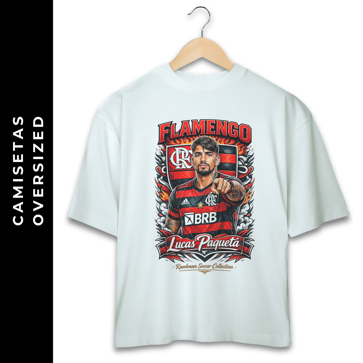 Nome do produto: Oversized Flamengo VII