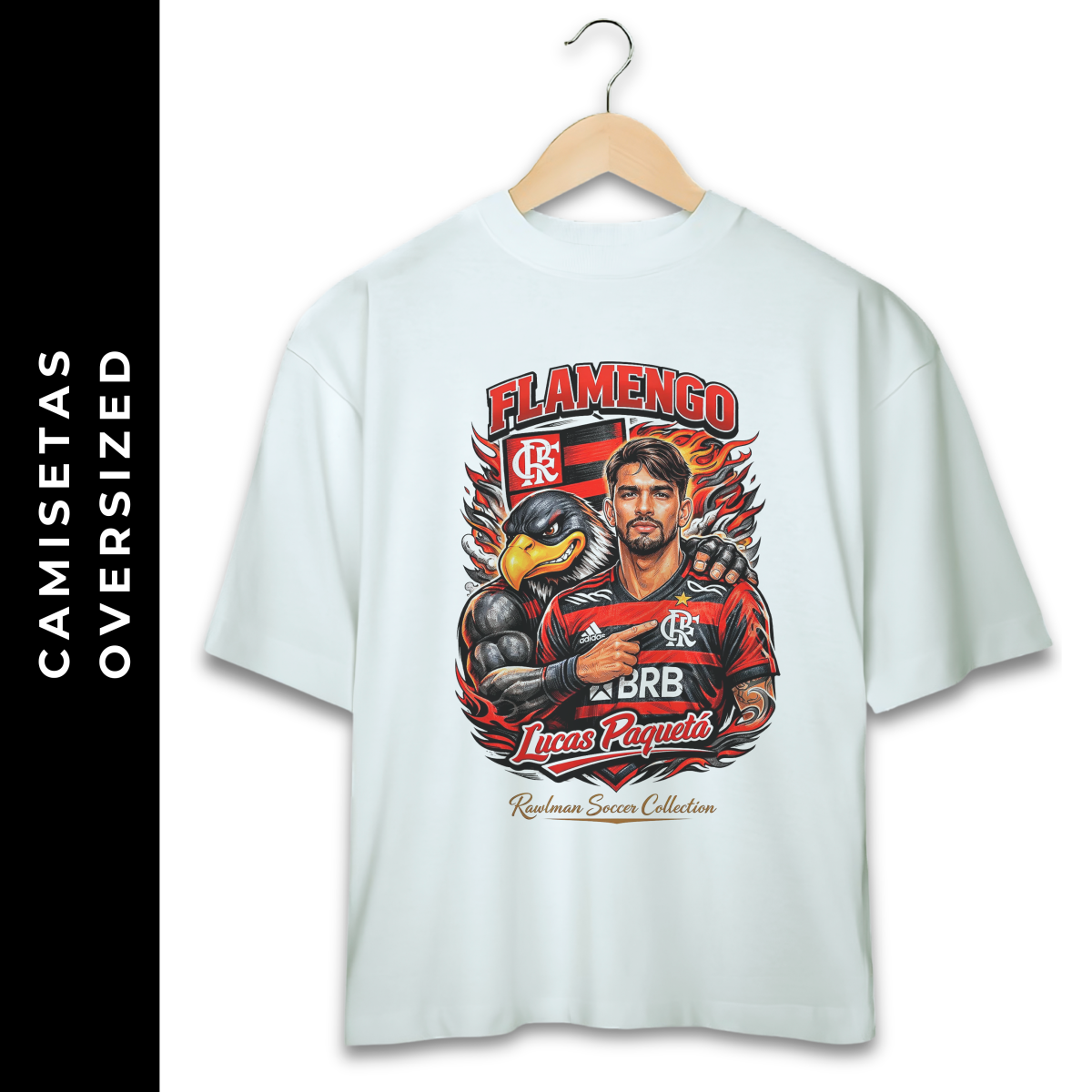 Nome do produto: Oversized Flamengo VIII