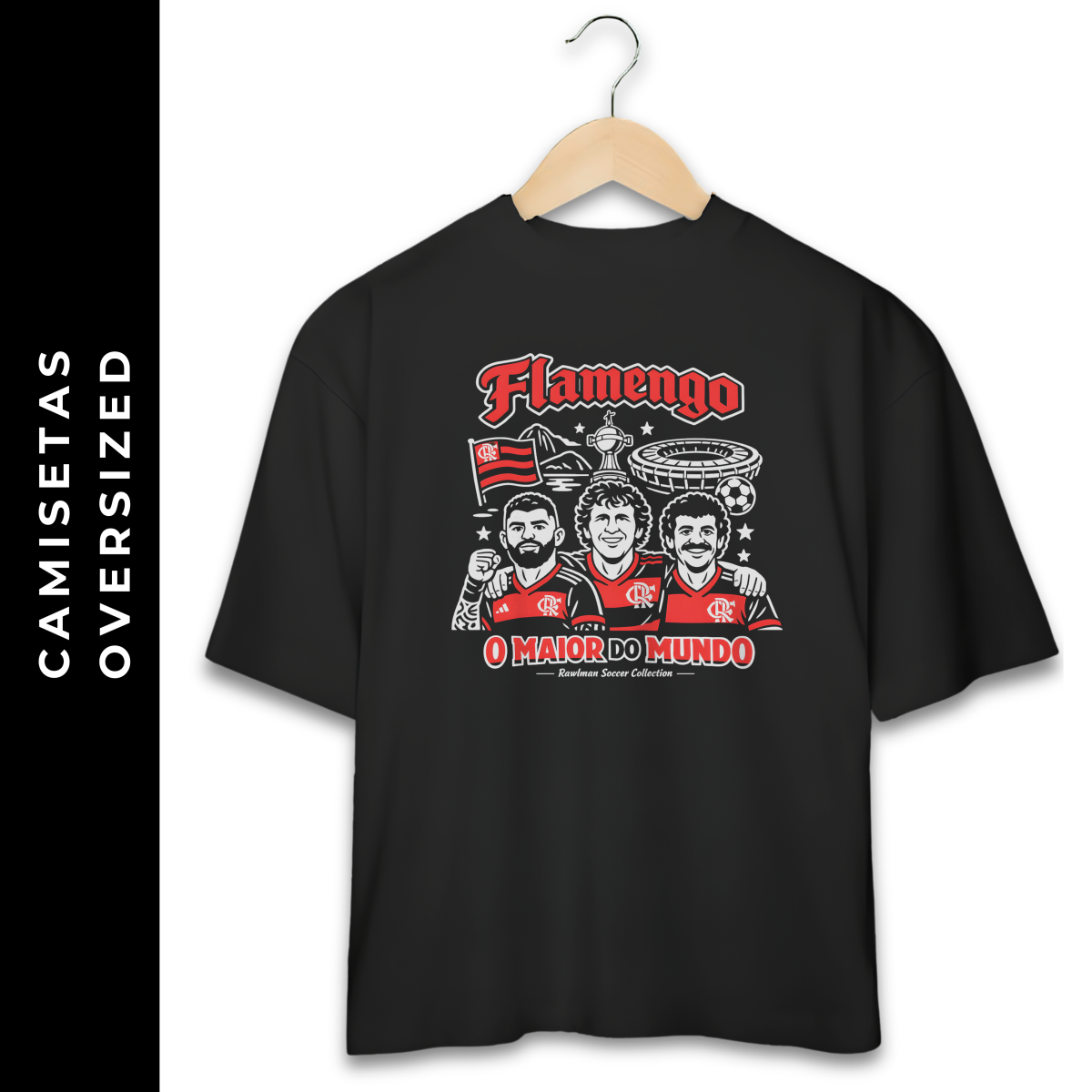 Nome do produto: Oversized Flamengo X