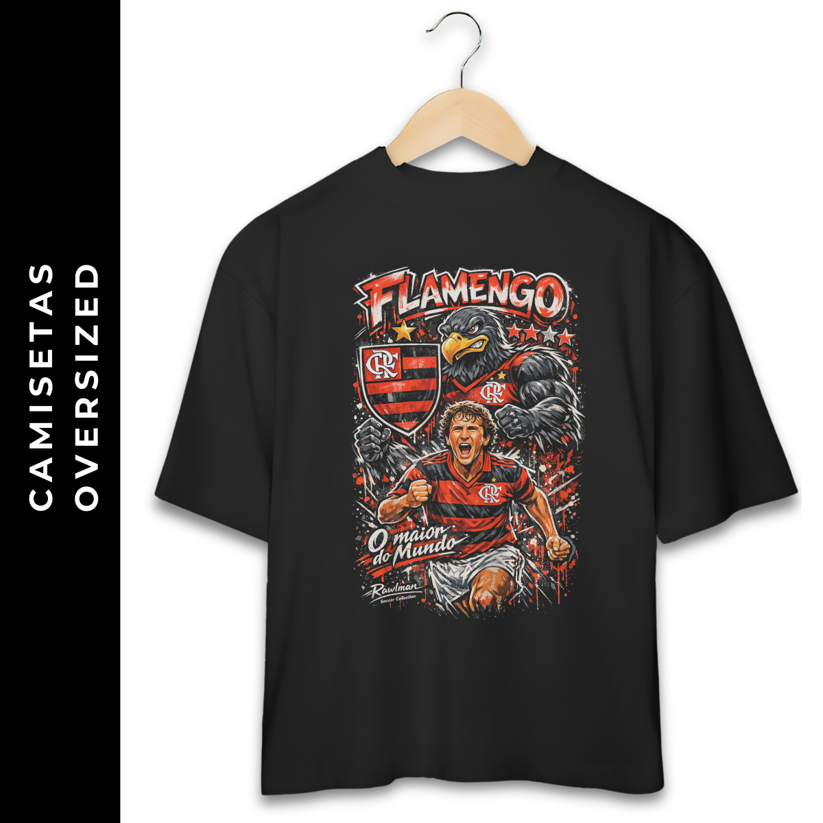 Nome do produto: Oversized Flamengo XIII