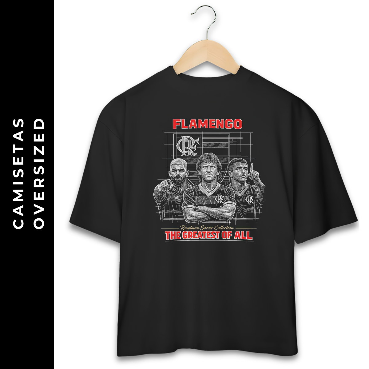 Nome do produto: Oversized Flamengo XIV