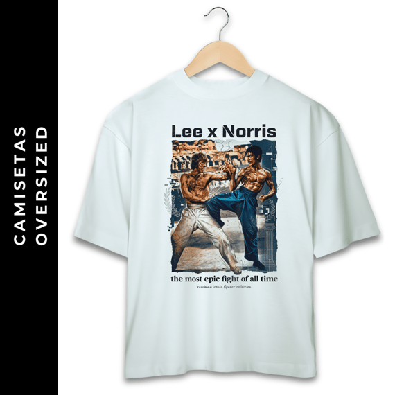 Oversized Chuck Norris vs Bruce Lee VI