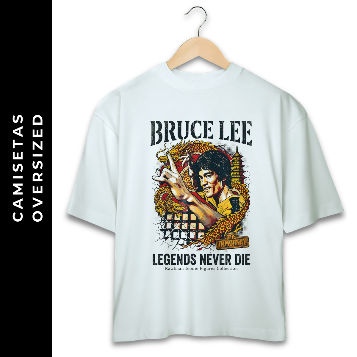 Nome do produto: Oversized Bruce Lee II