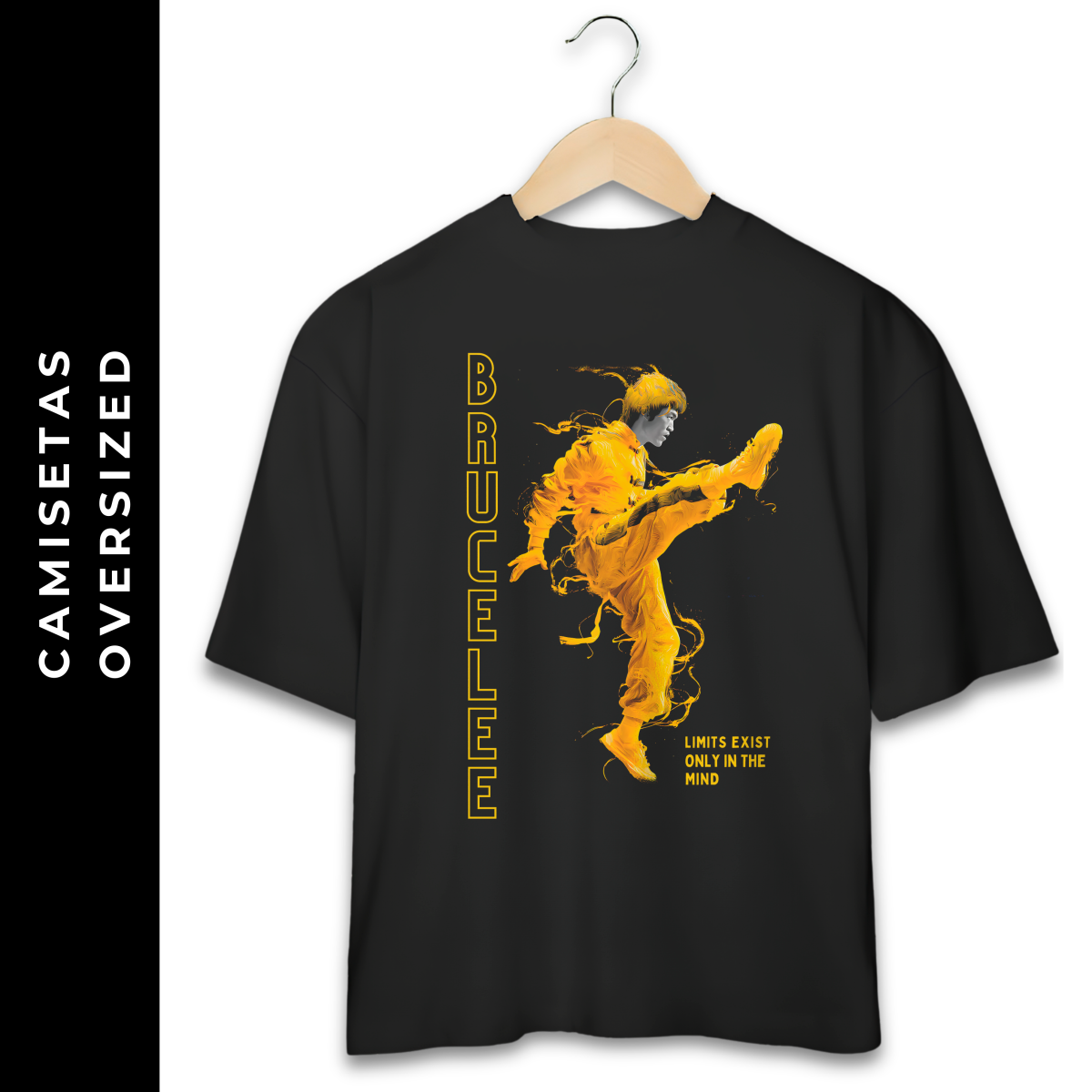 Nome do produto: Oversized Bruce Lee V