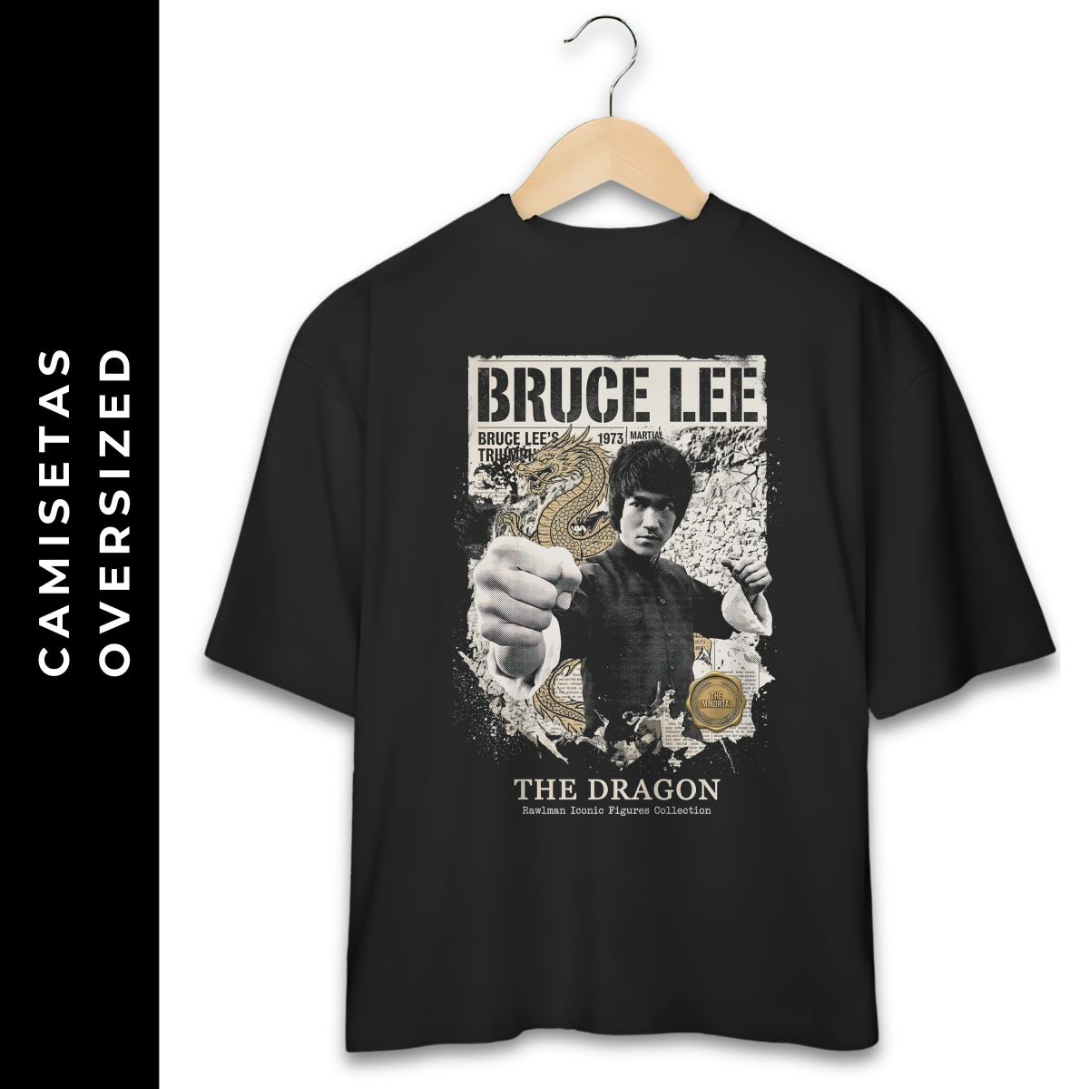 Nome do produto: Oversized Bruce Lee VII